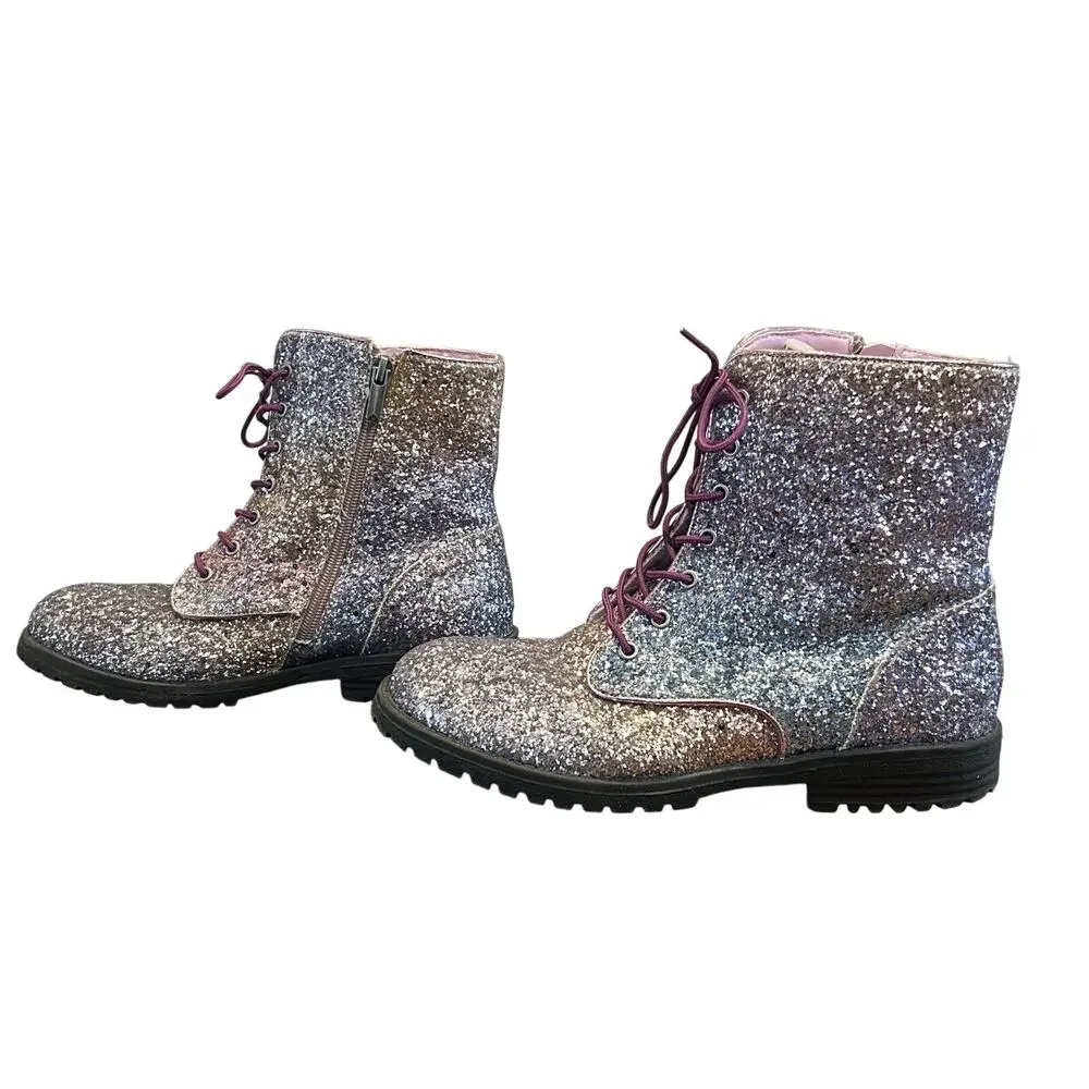 Sam Edelman Polly Sophia Rainbow Ombre Multi Color Size 5 Girl's Boot